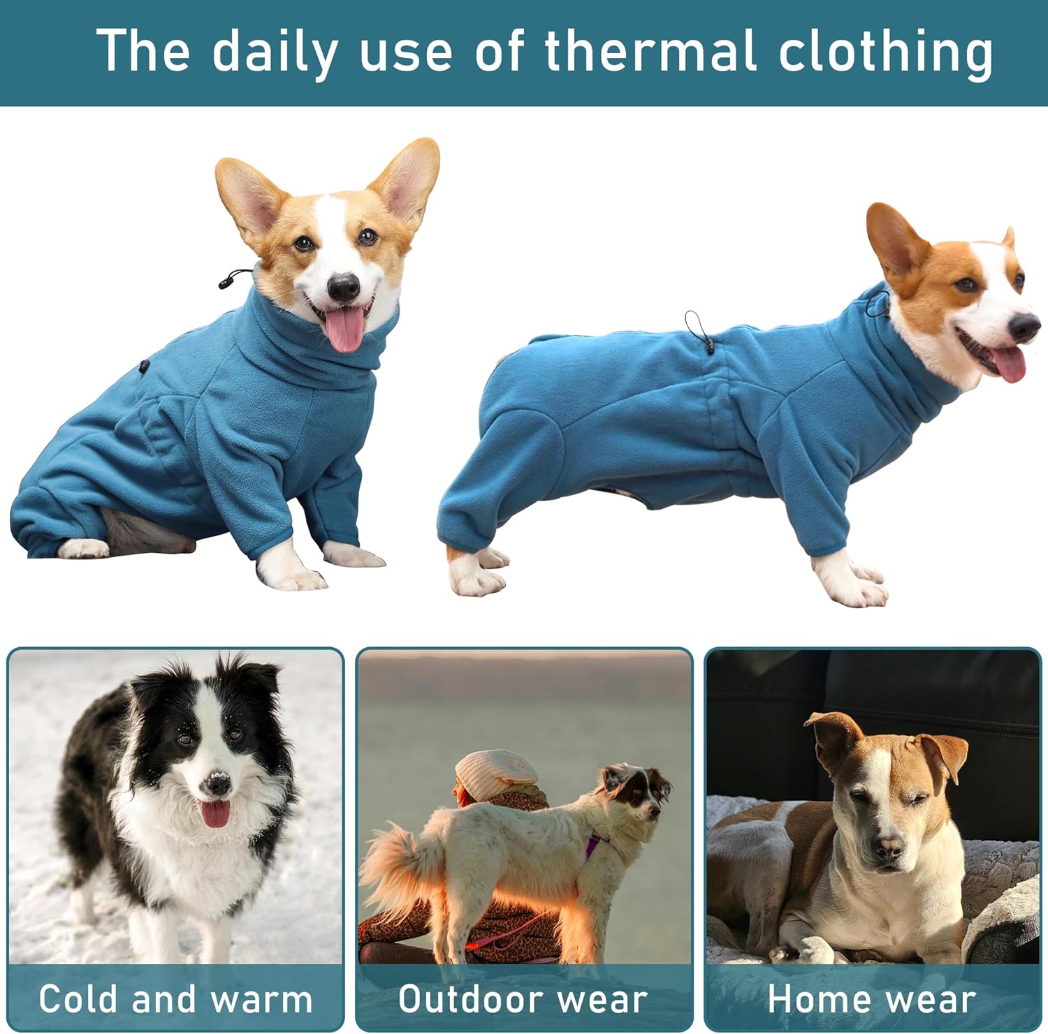 Thumbnail 5 de Leberna Cosy Fleece Coat For Dogs 2XL