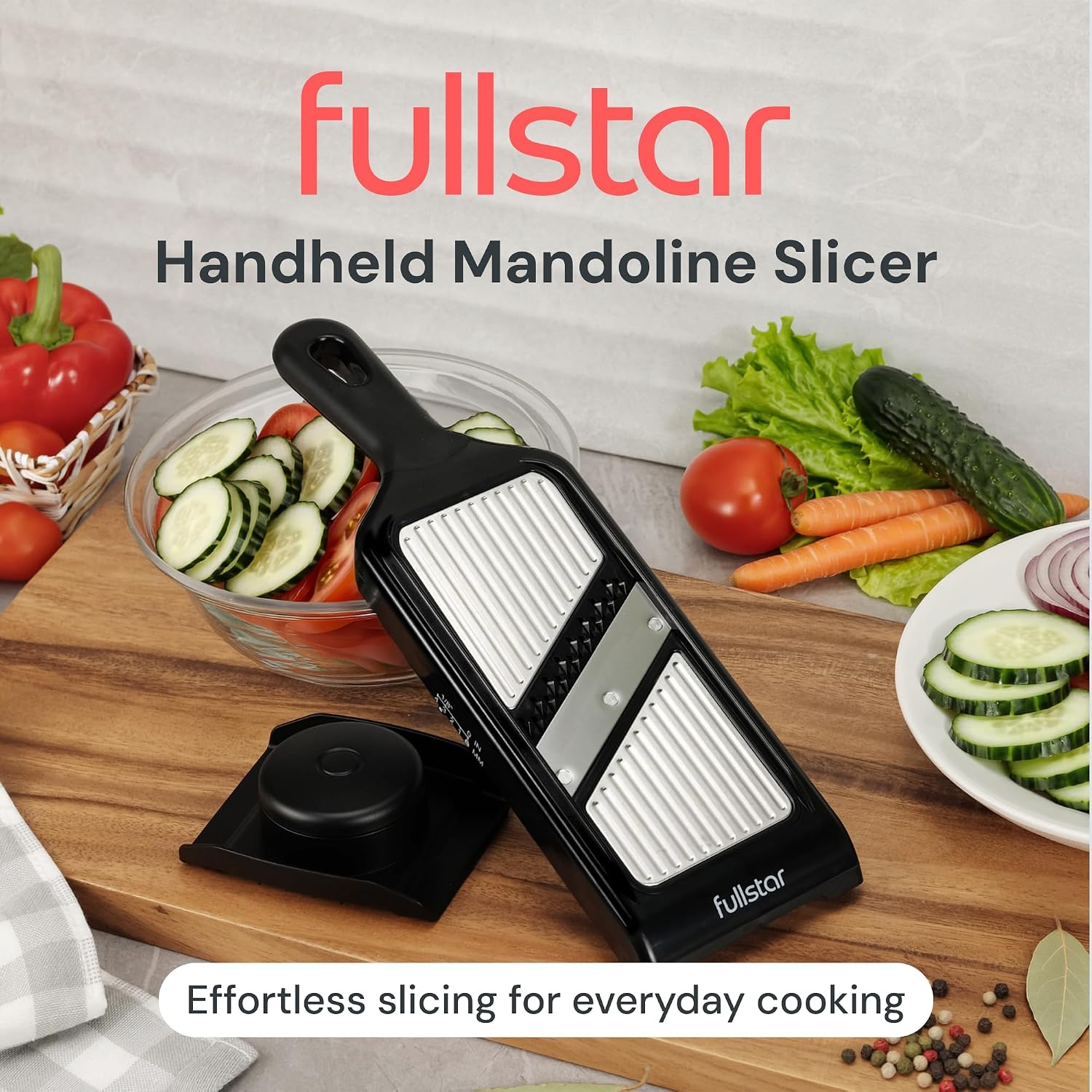 Thumbnail 1 de Fullstar Handheld Mandoline Slicer, 2-in-1