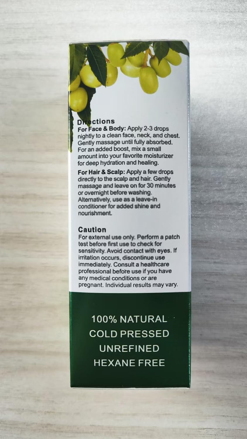 Detalle 2 de Olio di Neem Puro 60ml per capelli e pelle