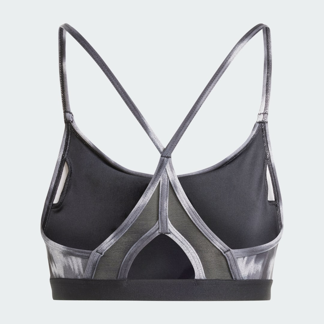 Detalle 2 de Sujetador Aeroreact Training Essentials Light-Support Allover Print Flower de Adidas: guía de compra
