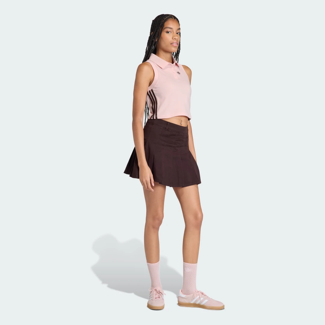 Thumbnail 2 de Falda plisada de sarga Adidas: un clásico cómodo para tus looks diarios