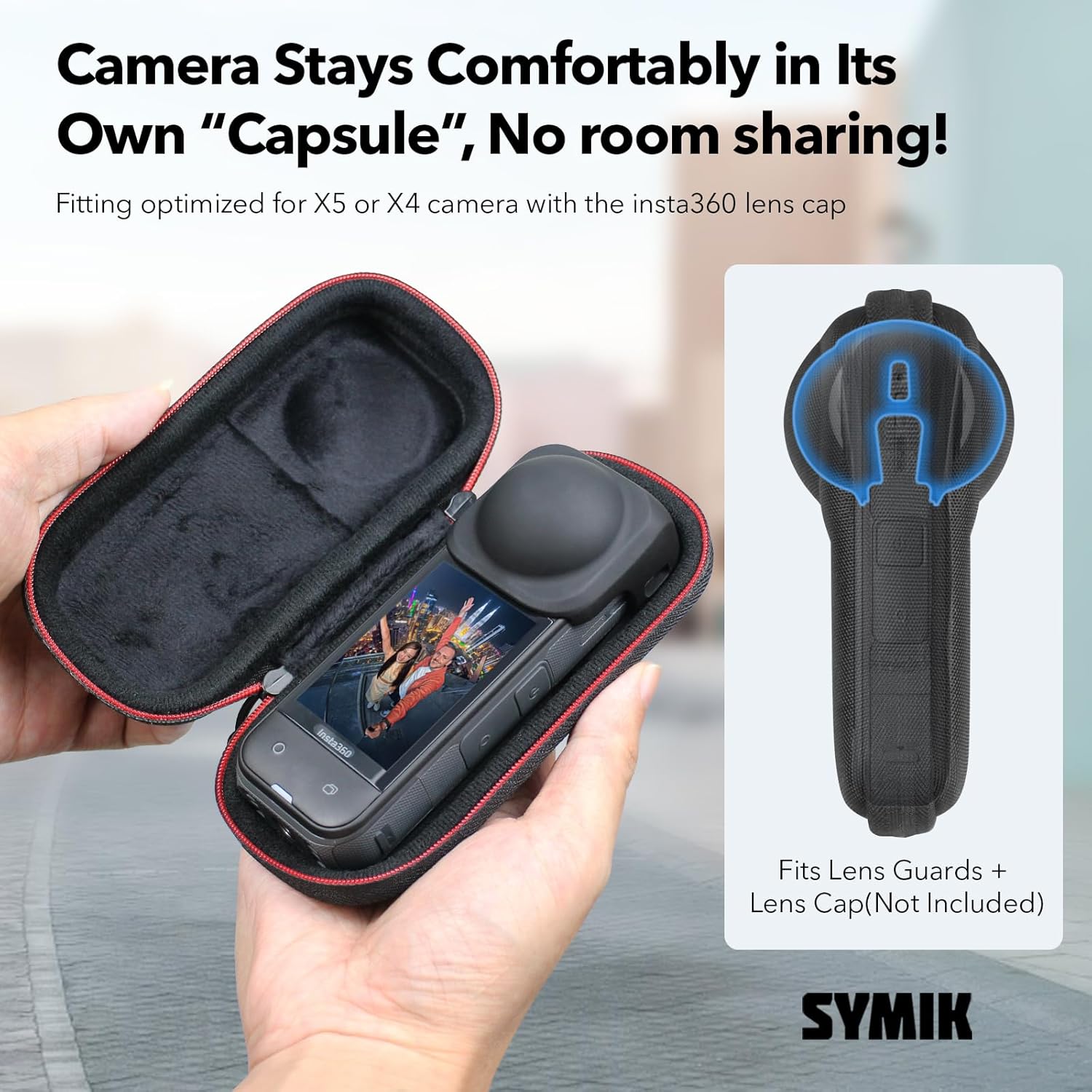 Thumbnail 2 de Insta360 X5 capsule case with 900D nylon