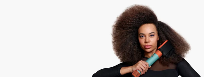 Thumbnail 20 de Dyson Airwrap i.d. Curly + Coily Samtrot/Gold – Lockenkomfort per App-Steuerung