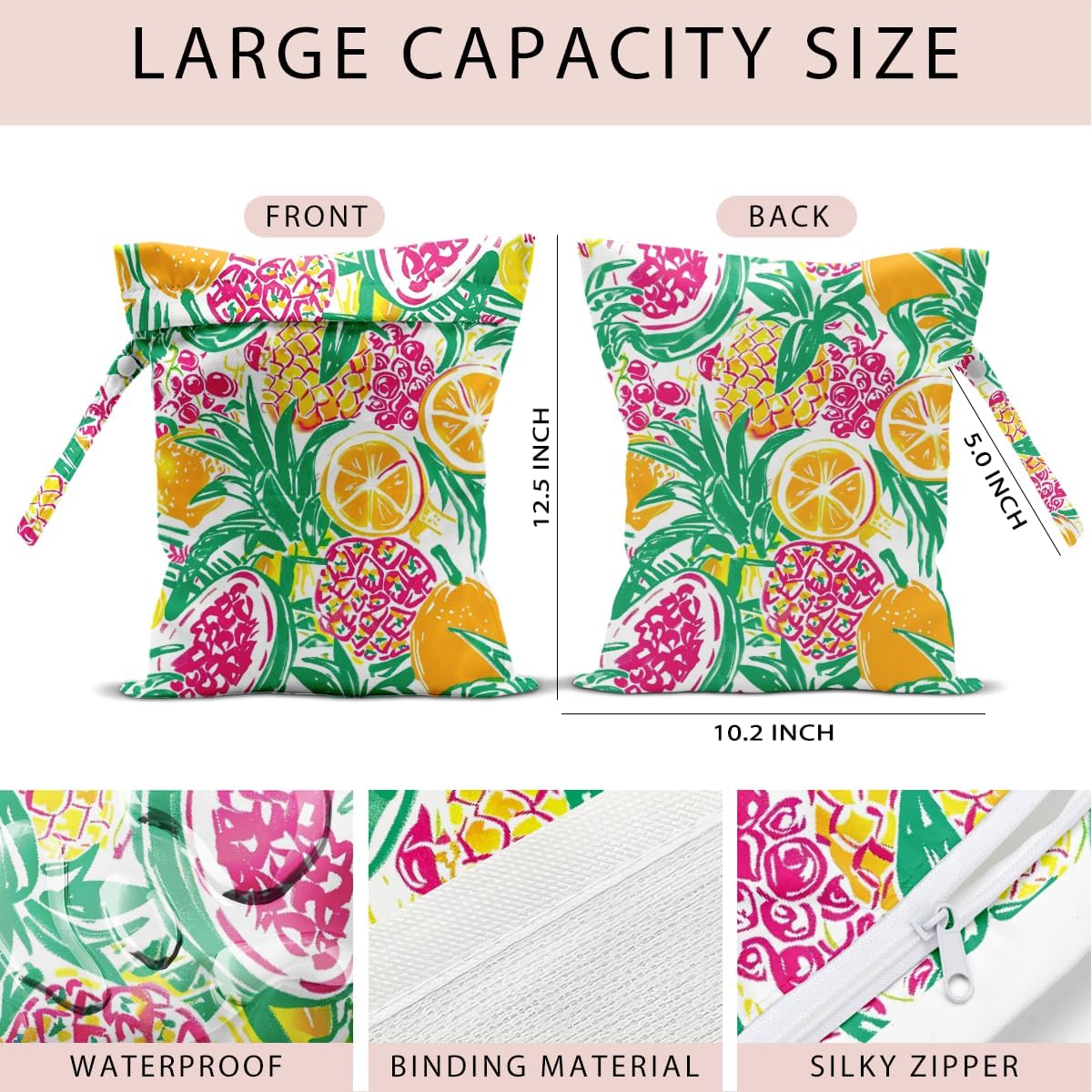 Detalle 2 de Zcyxuuw Wet Bag Set, 10.2 x 12.6 inches