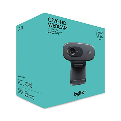 Thumbnail 7 de Logitech C270 Webcam HD 720p : simplicité fiable pour les appels et le streaming