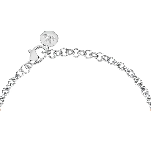 Thumbnail 2 de Morellato Bracciale da donna SAQE14, Collezione Talismani – acciaio e accento in oro rosa