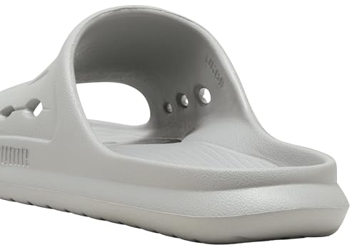 Detalle de PUMA Divecat Dry Chancla Unisex – DRY Gray/Echo-White, Talla 40.5