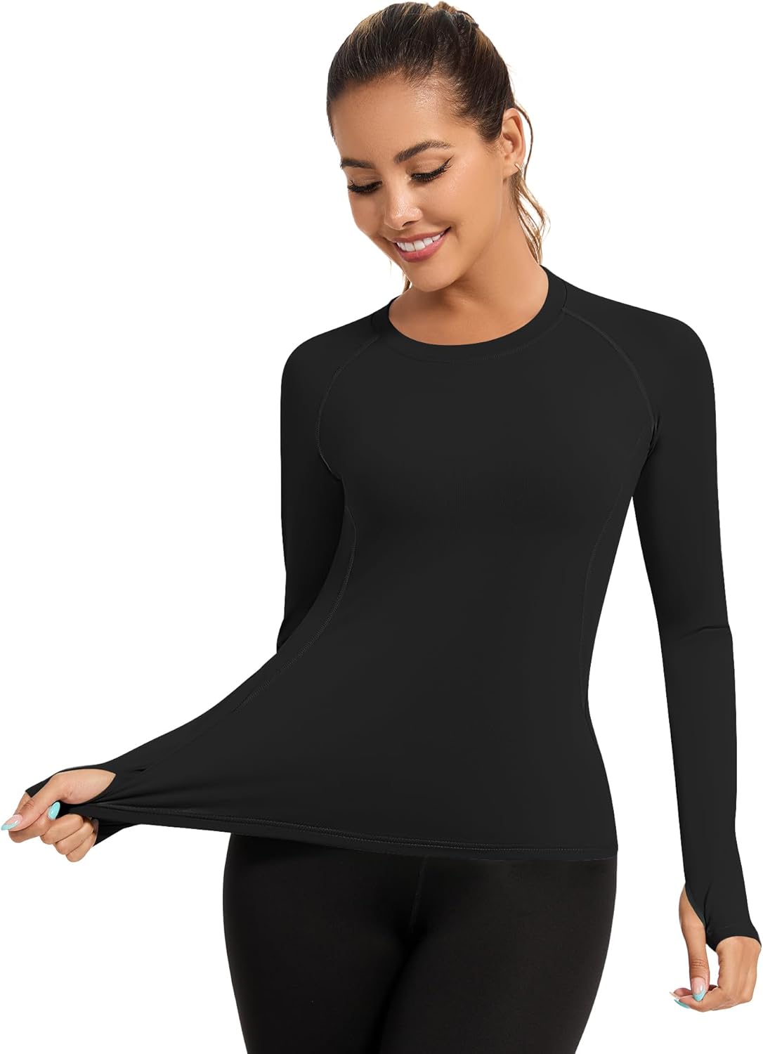 Thumbnail 1 de Rapbin Women's Gym Tops: Quick-Dry, Breathable Short Sleeve Tee for Yoga, Run & Gym