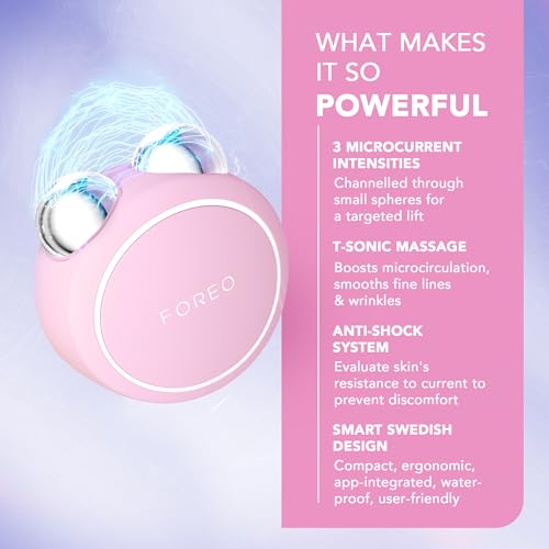 Detalle de FOREO BEAR mini : appareil de lifting ciblé par micro-courants, visage non invasif