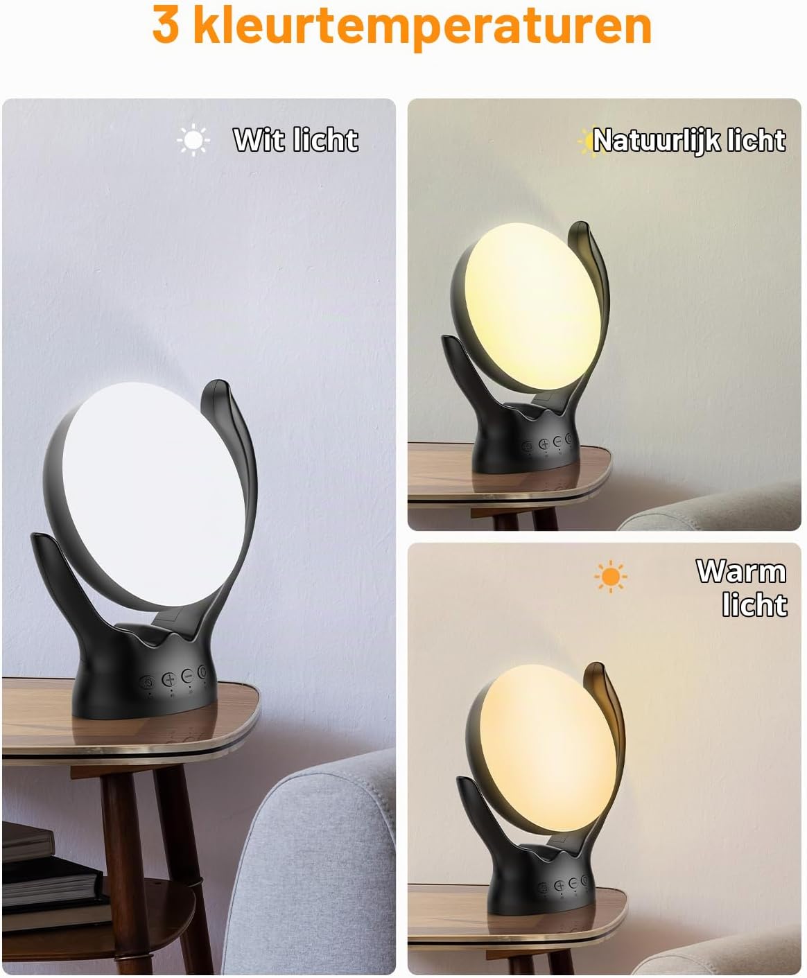 Thumbnail 3 de Wopigh GLD-1004 daglichtlamp, 10.000 lux, UV-vrij en instelbaar