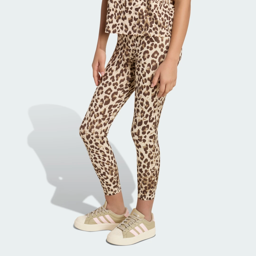 Detalle de MALLAS ANIMAL PRINT SPORT Beige de Adidas — ficha de compra útil