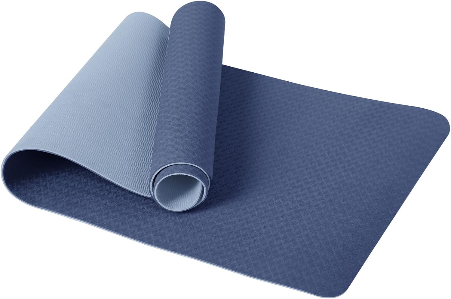Good Nite Gymnastikmatte / Yogamatte aus TPE mit Rutschschutz und Tragegurt – 183 x 61 x 0,6 cm