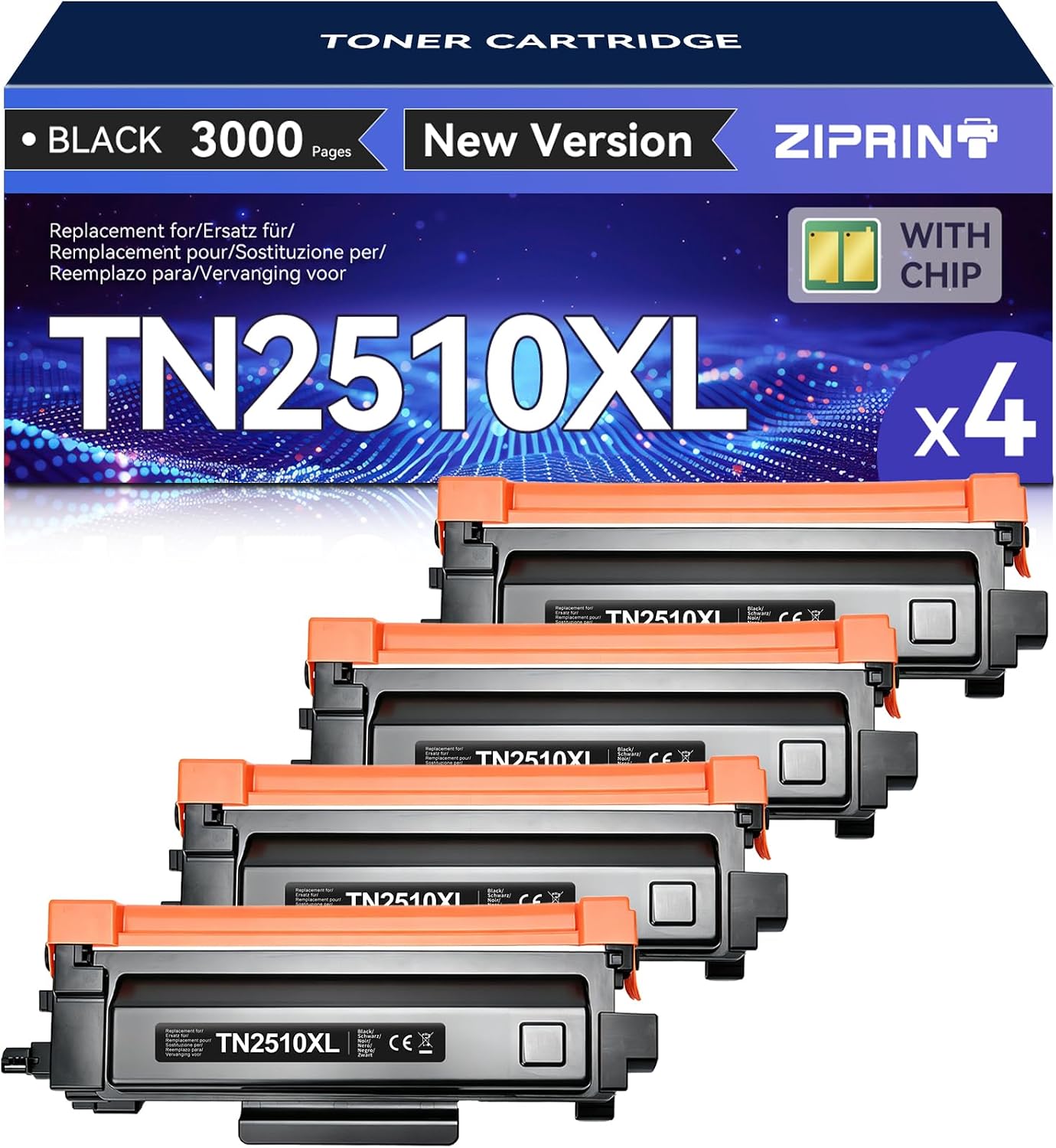 Thumbnail 6 de ZIPRINT TN2510XL 3000 pagine 🖨