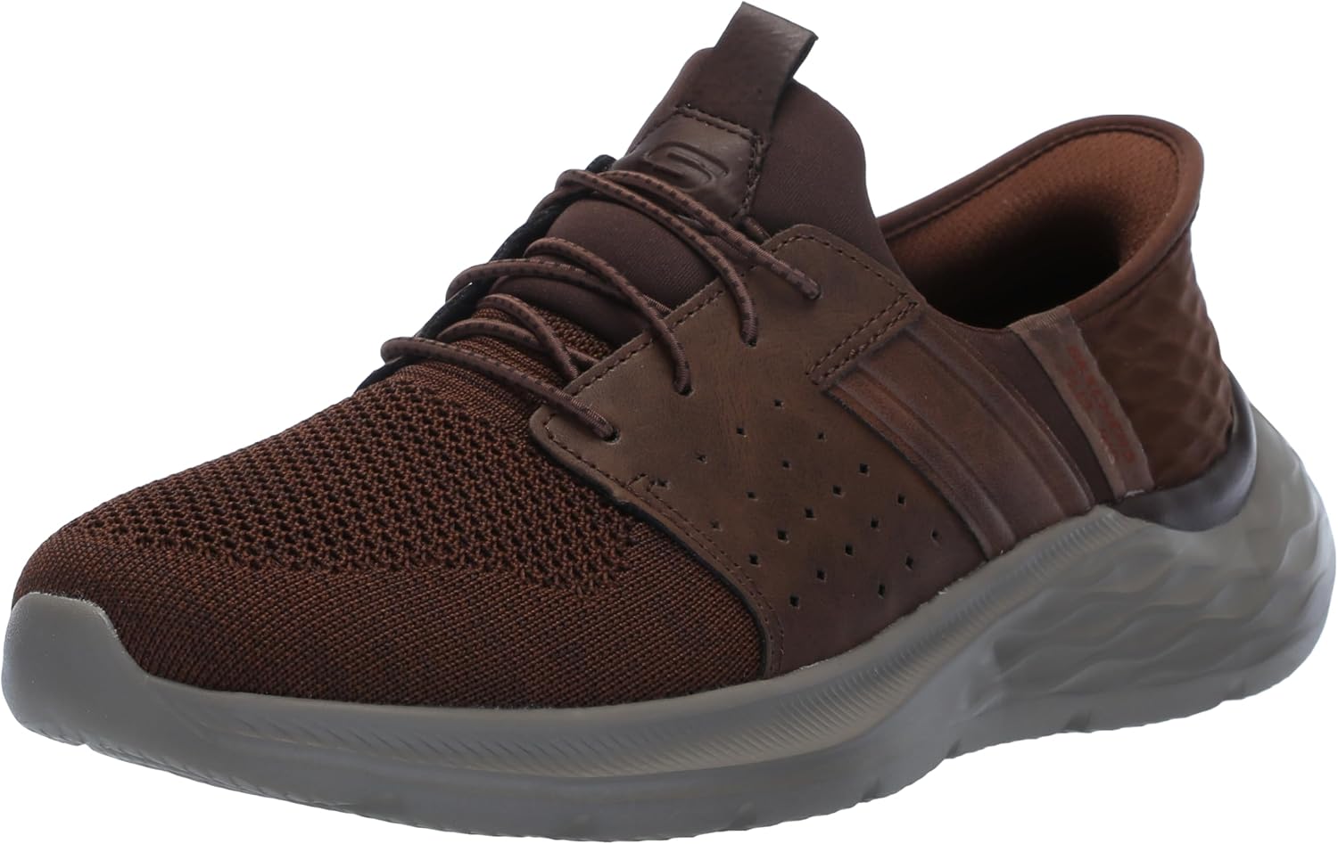 Detalle 2 de Skechers Men's Garner Newick: casual shoes in Almond