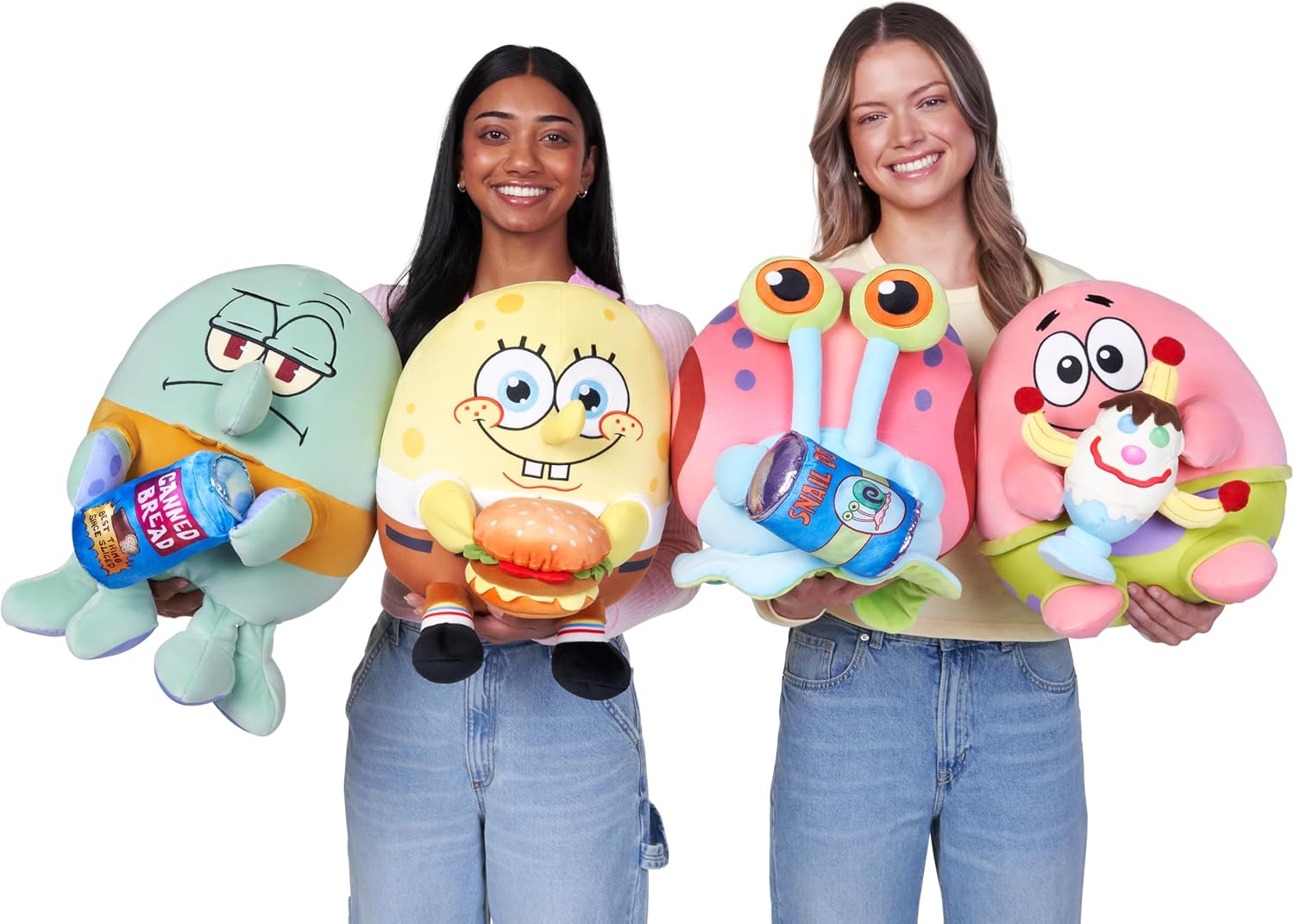 Thumbnail 6 de Snackles Figur „Spongebob Schwammkopf“ (35 cm) – Plüschspielzeug mit Snack-Accessoire