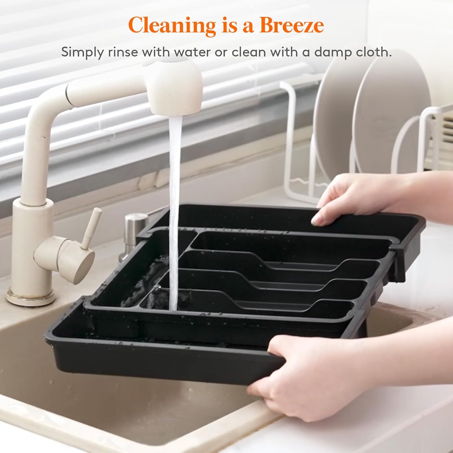 Thumbnail 5 de Lifewit Silverware Drawer Organizer expandable tray 🍽