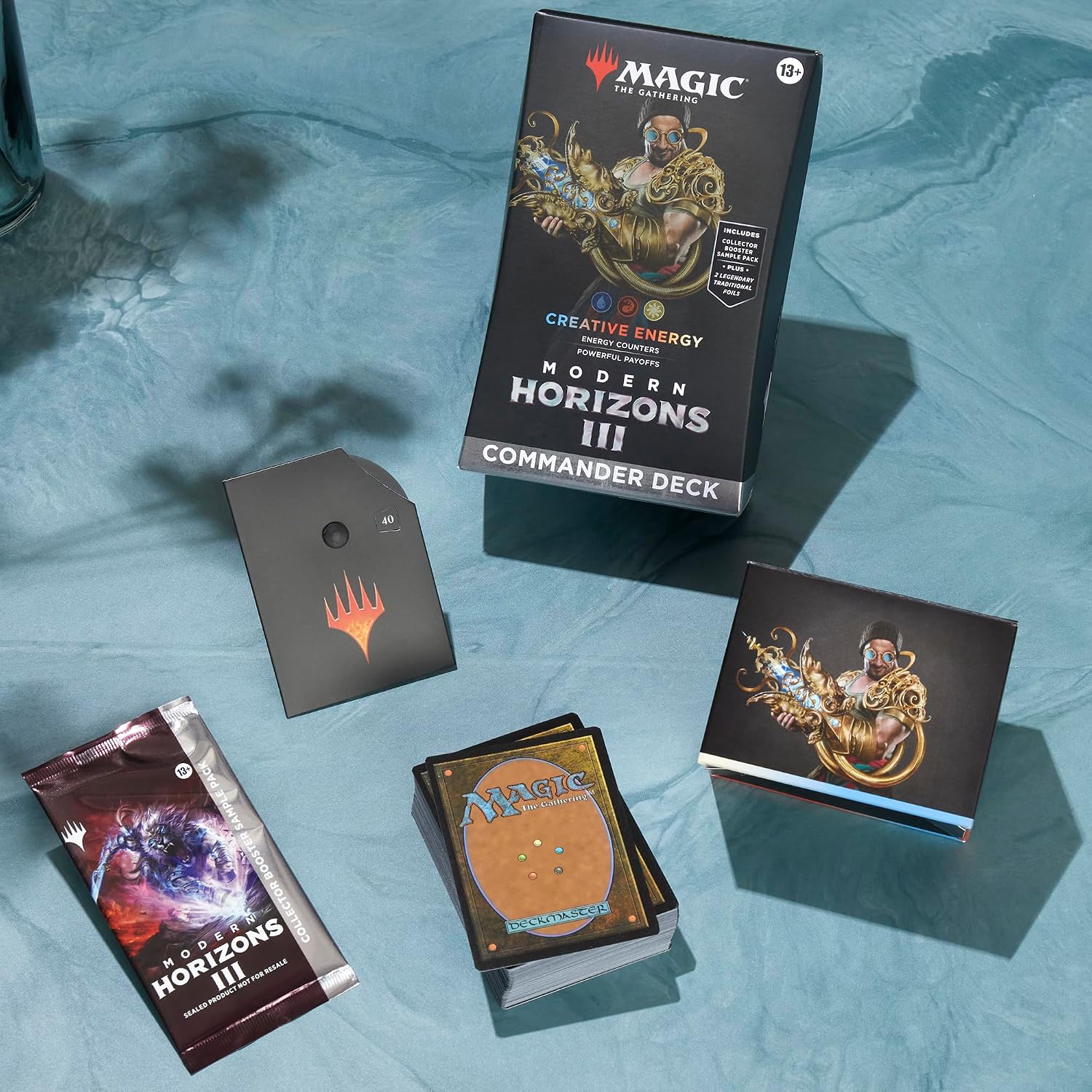 Detalle de Mazo Commander Creative Energy Horizontes de Modern 3
