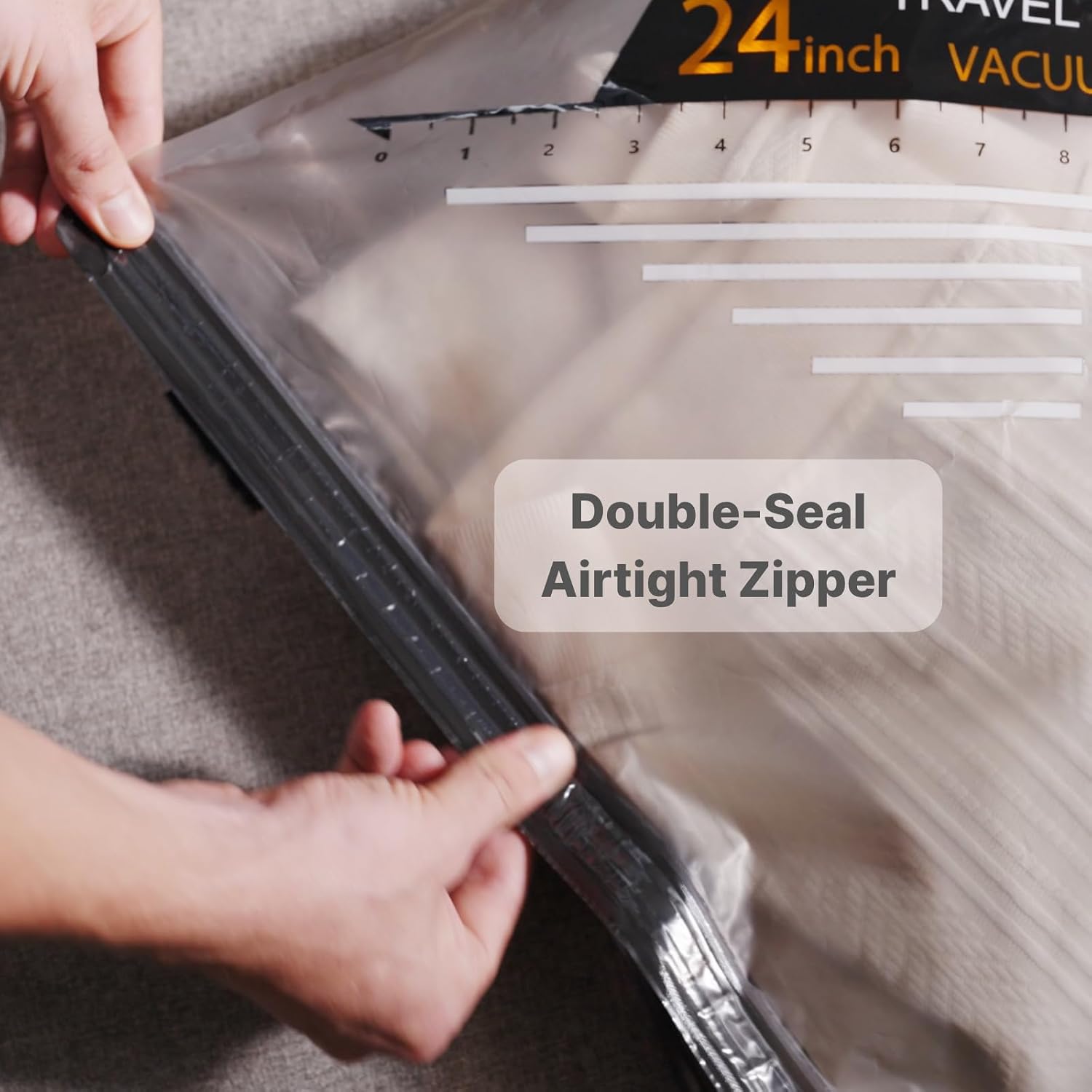 Detalle de ONFOVE Travel Vacuum Bags 10-Pack