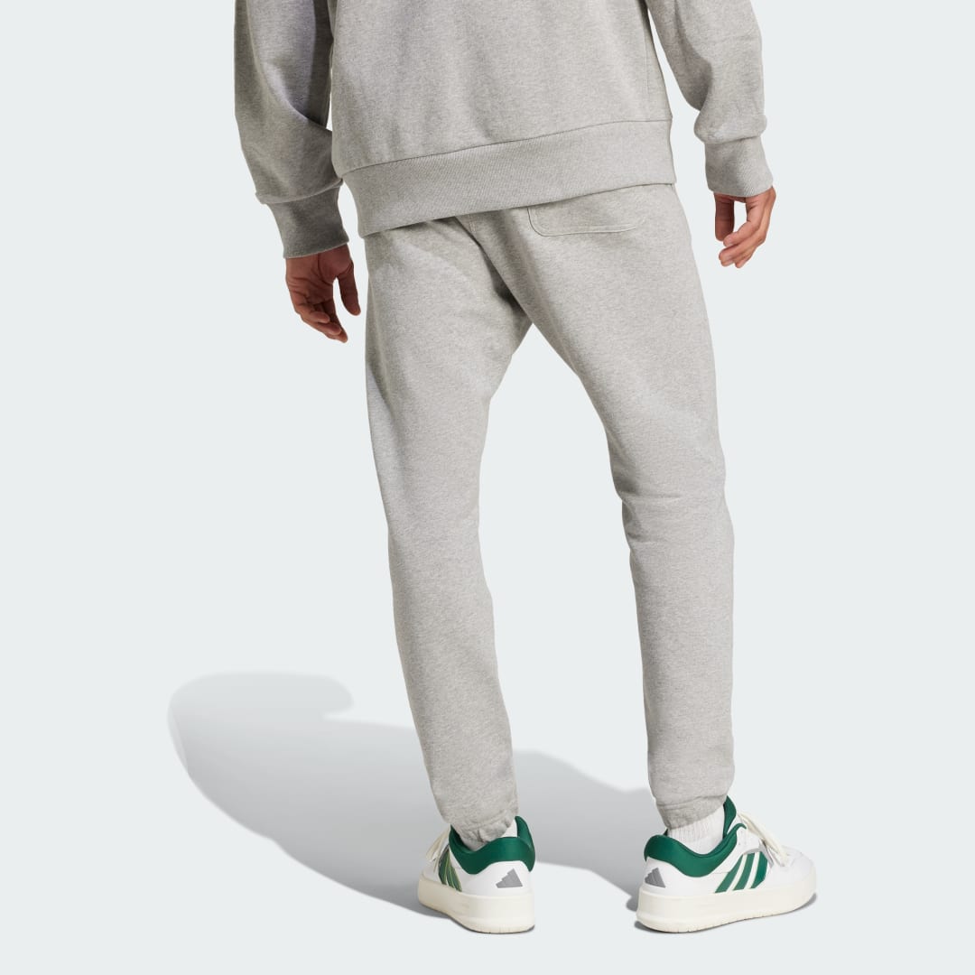 Detalle 2 de Pantalón ALL SZN French Terry Regular Tapered de Adidas – Gris