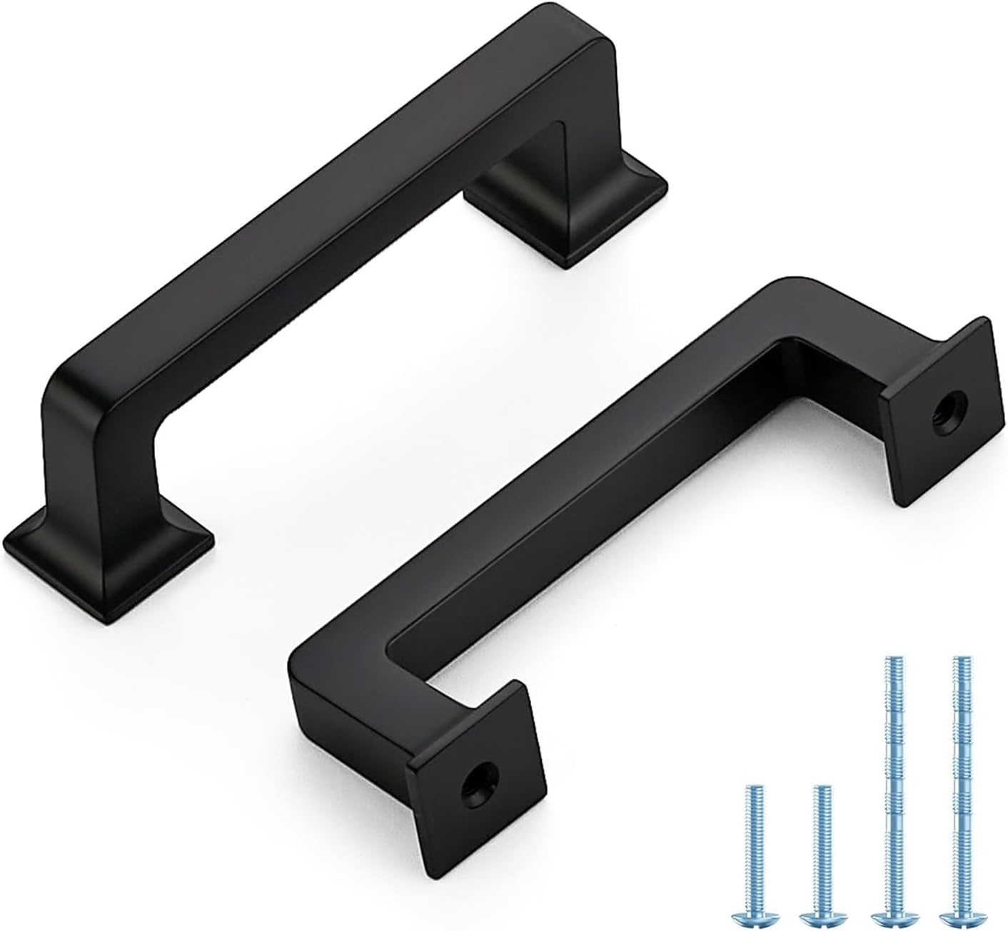 Detalle de HOME EDIT HD9ZC76HS Matte Black Cabinet Pulls, 3-Inch, 10-Pack
