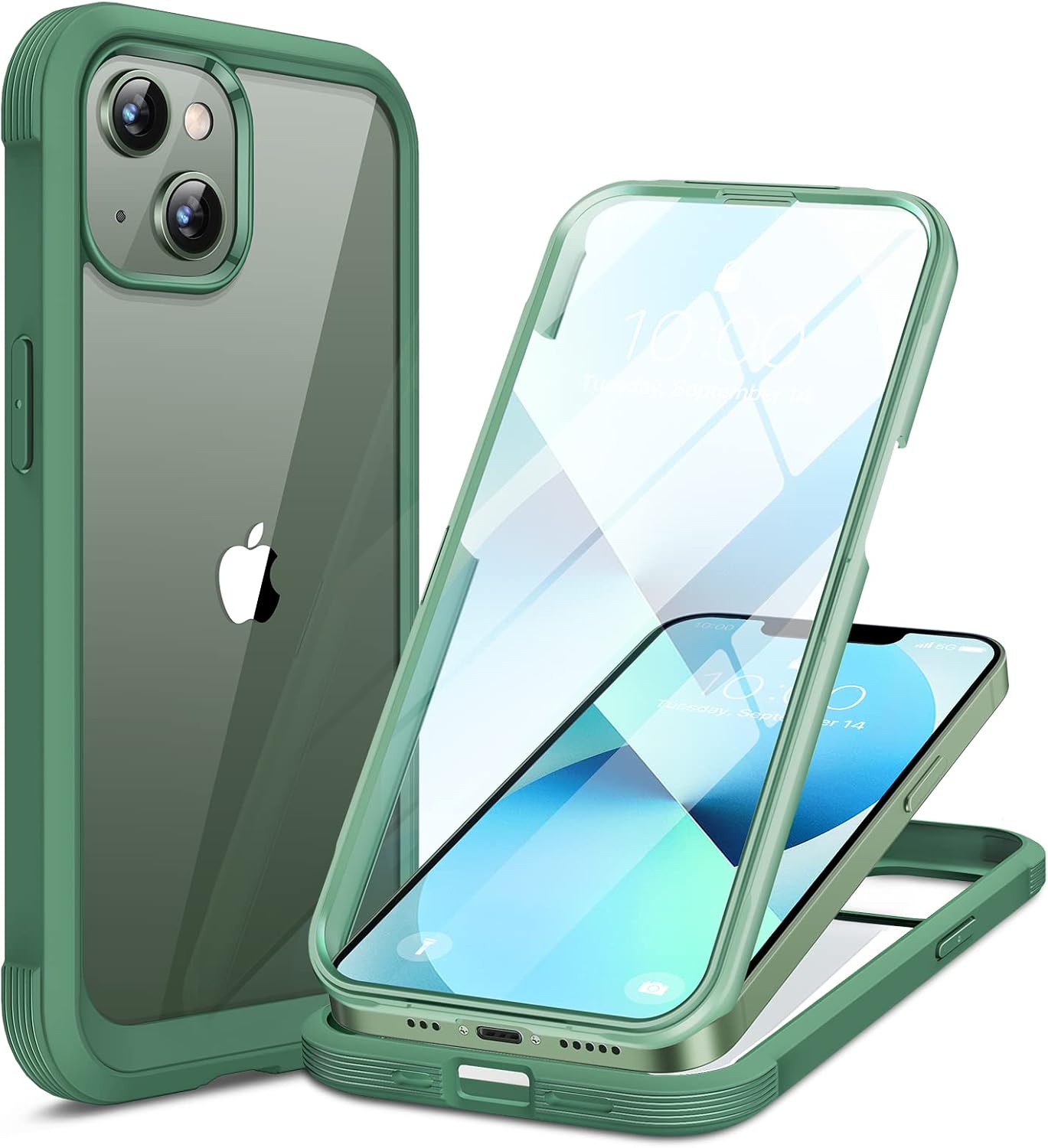 Detalle de Miracase iPhone 13 Case 6.1inch Clear Back