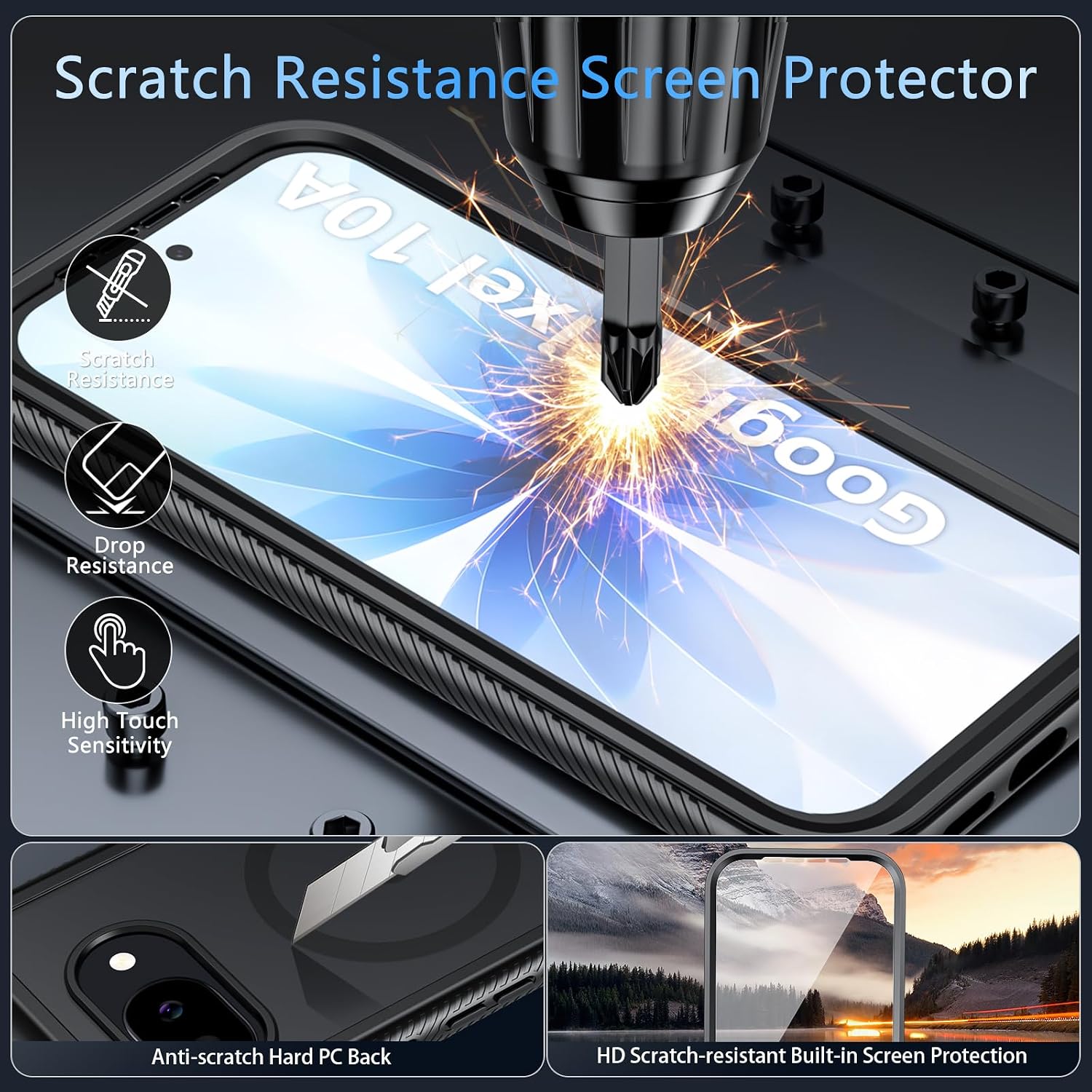 Thumbnail 5 de Magnetic Pixel 10A Case with Screen Protector