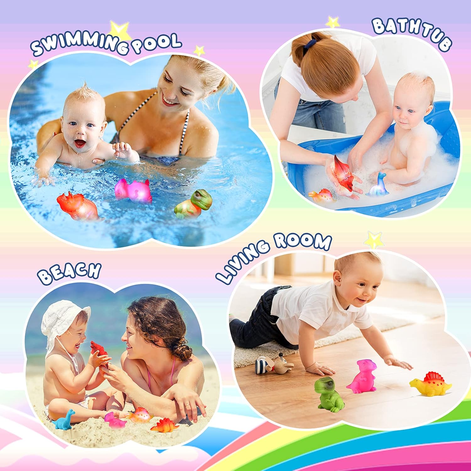 Detalle de EUCOCO Bath Toys for 3–6 Year Olds