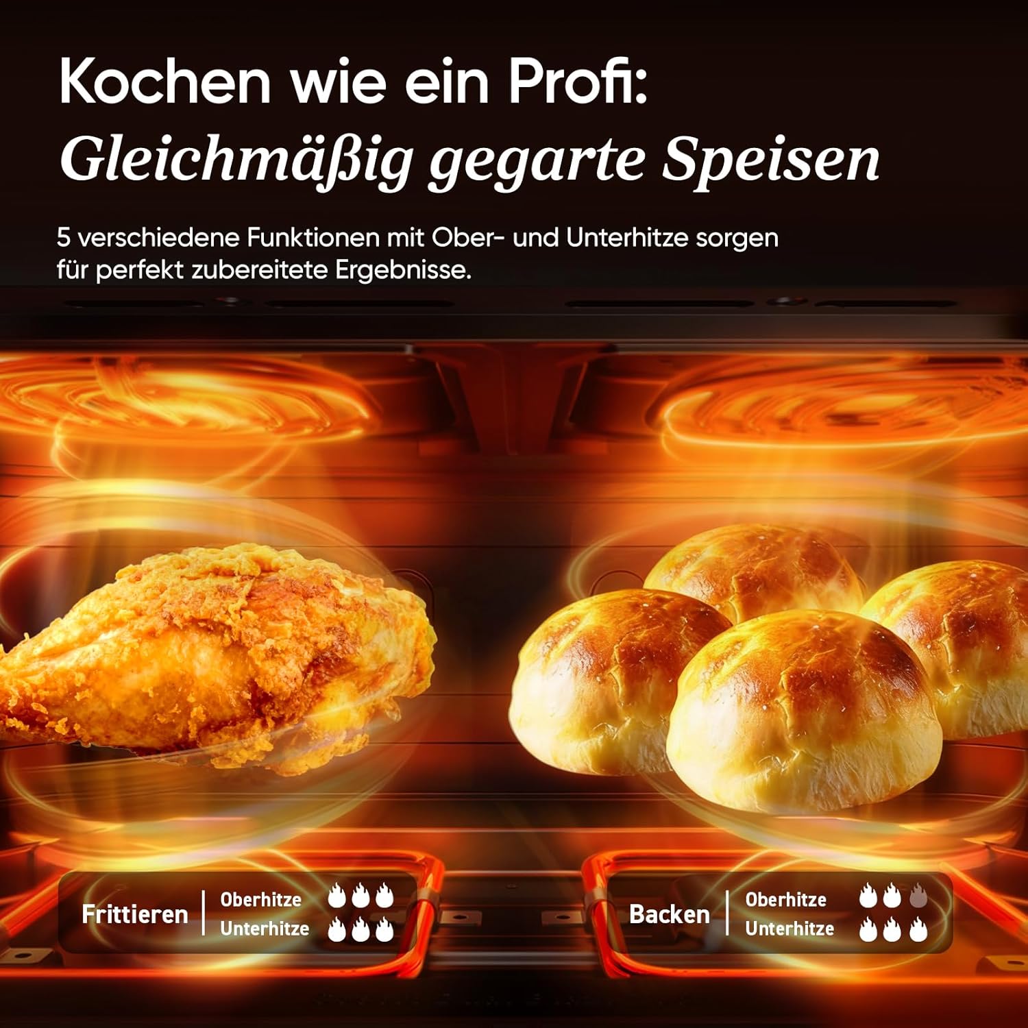 Thumbnail 2 de COSORI TwinFry 10L Heißluftfritteuse mit 2 Kammern