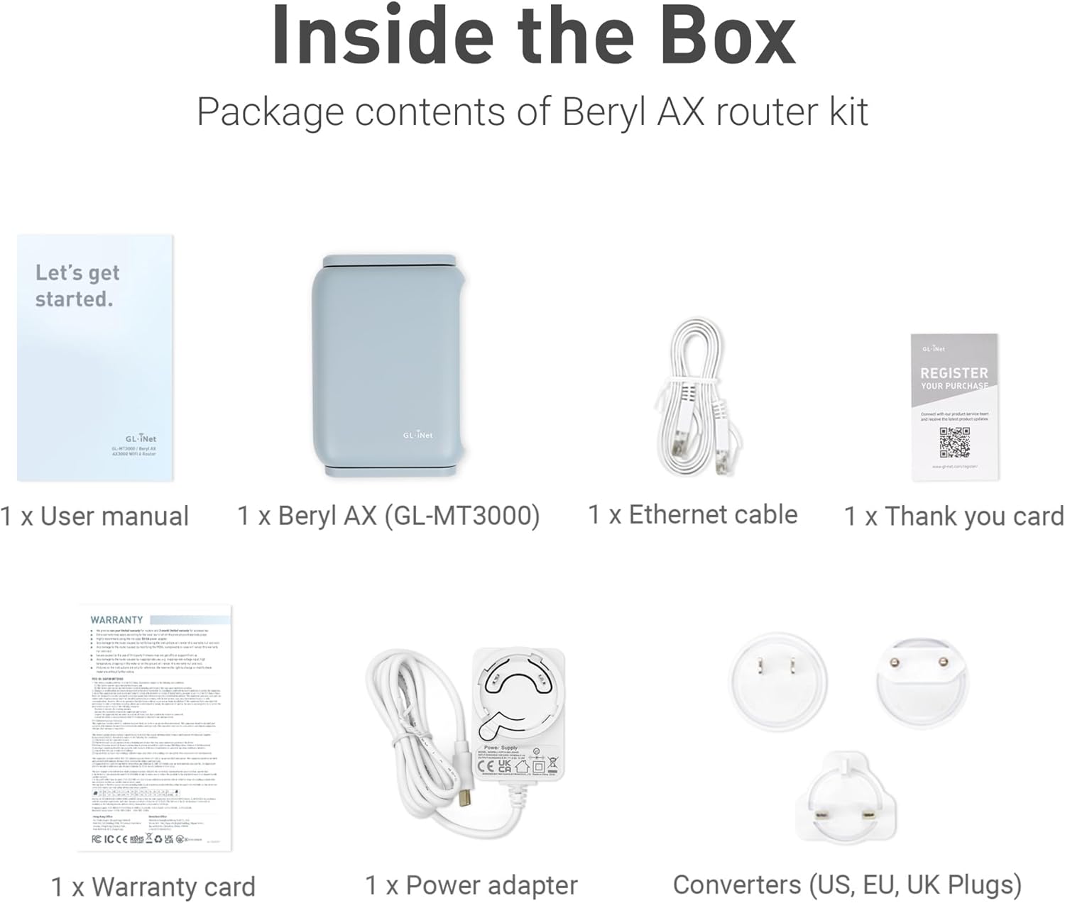 Thumbnail 5 de GL.iNet GL-MT3000 Beryl AX 2.5G Router