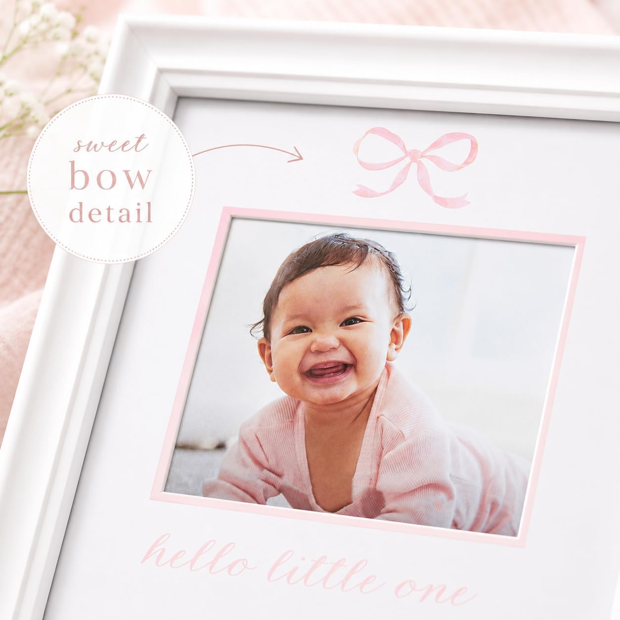 Detalle 1 de Kate & Milo Baby Photo Frame, 3.5” x 4.5” Photo
