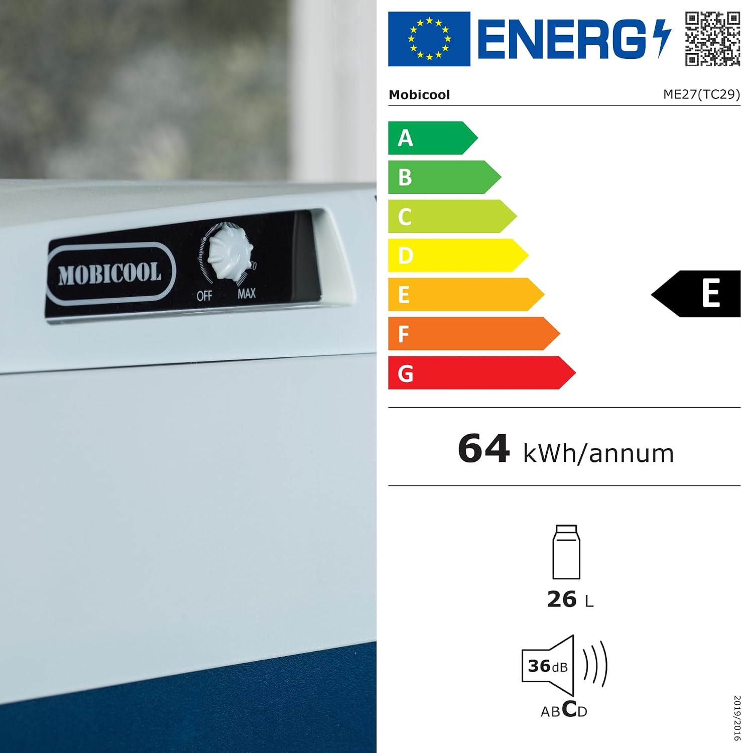 Thumbnail 2 de Mobicool ME27 elektrische Kühlbox 26 L