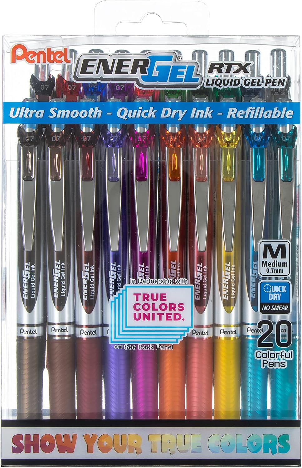 Detalle de Pentel Gel Pens 0.7 mm