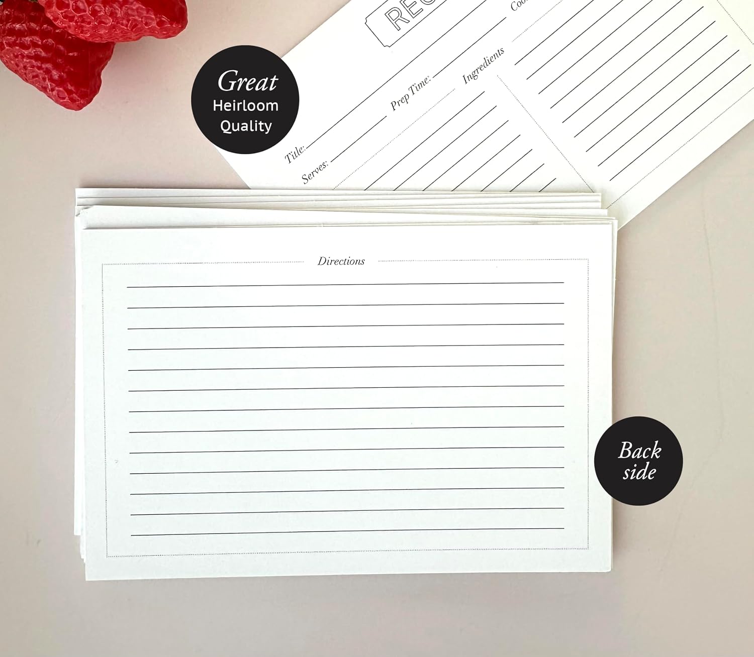 Thumbnail 3 de Recipe Cards 6x4