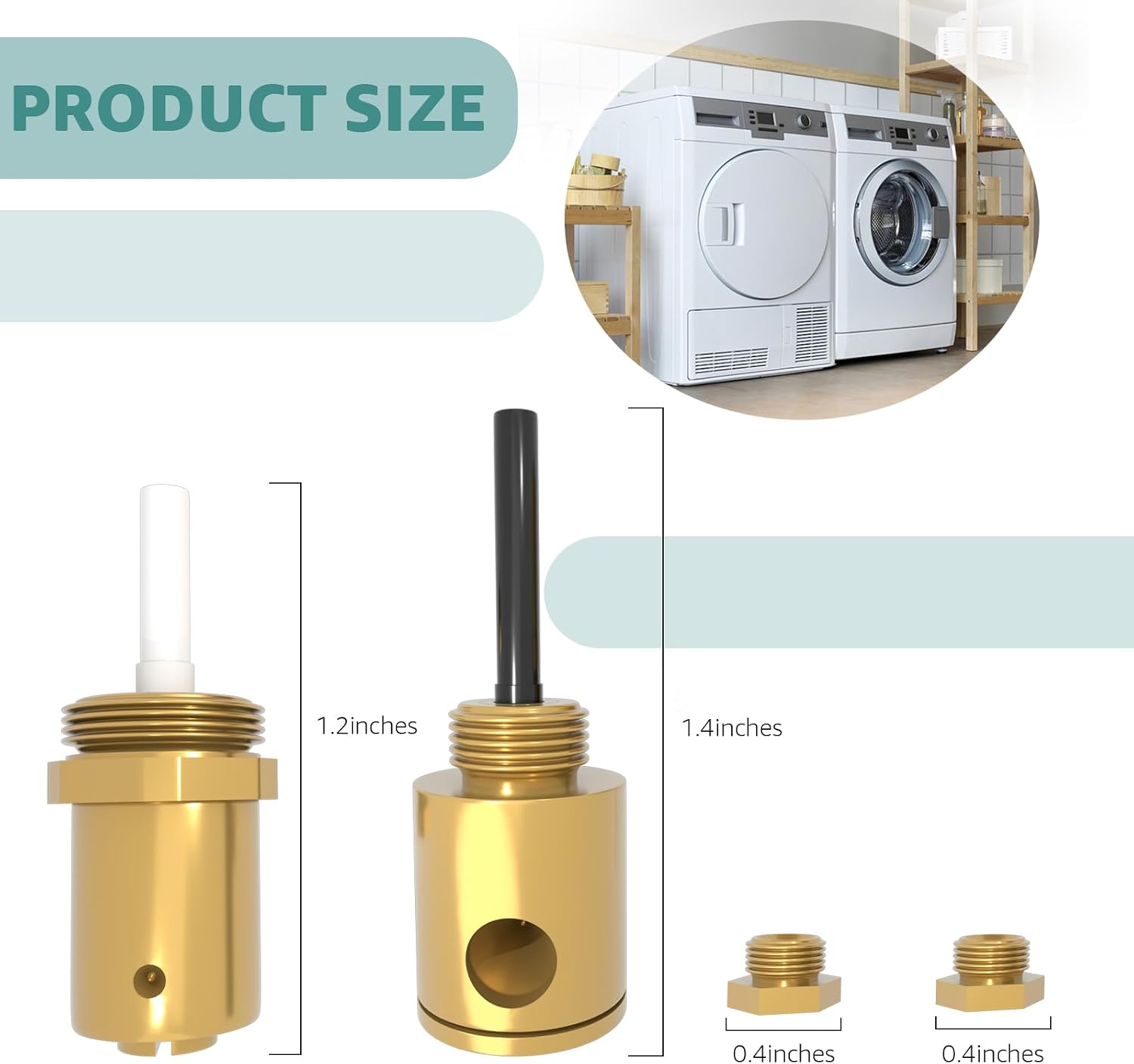 Detalle de Aomitop W11581317 Dryer Propane Conversion Kit for Whirlpool 27-Inch Dryers