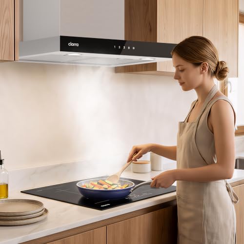 Detalle de CIARRA Hotte Aspirante Murale 60 cm CBCS6102 – Classe A+++, 706 m³/h