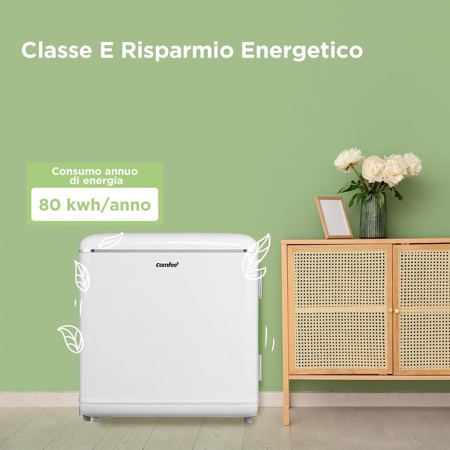 Detalle de COMFEE' RCD50WH2EURT(E) Mini frigo 47 Litri