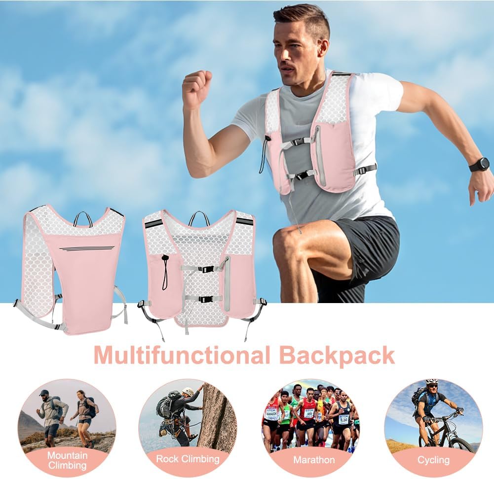 Thumbnail 6 de Alaoo Laufweste – ultraleichter Multifunktions-Rucksack für Laufen, Wandern und Outdoor