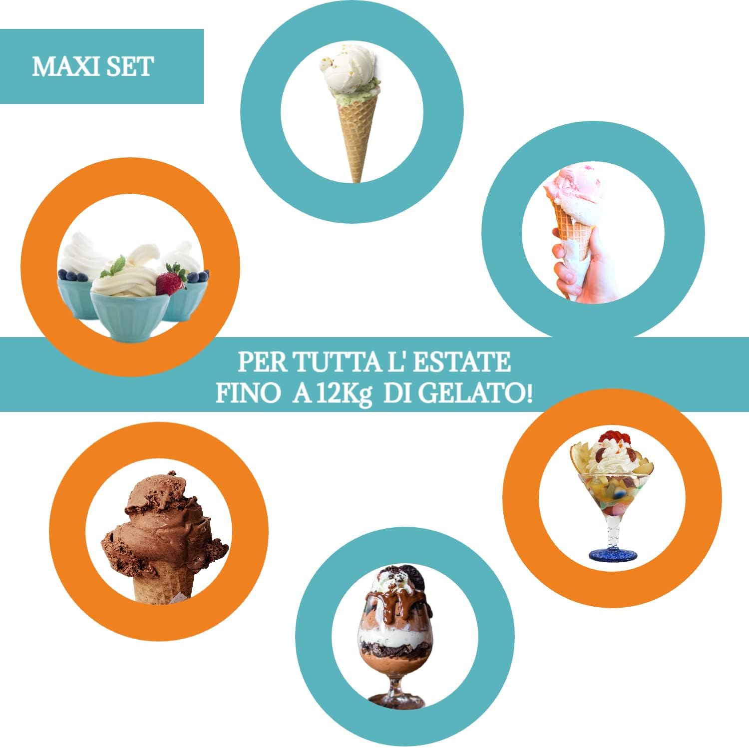 Thumbnail 1 de Preparato per gelato Beppiani – Set Tutti i Gusti, rapporto qualità-professionalità per casa e attività