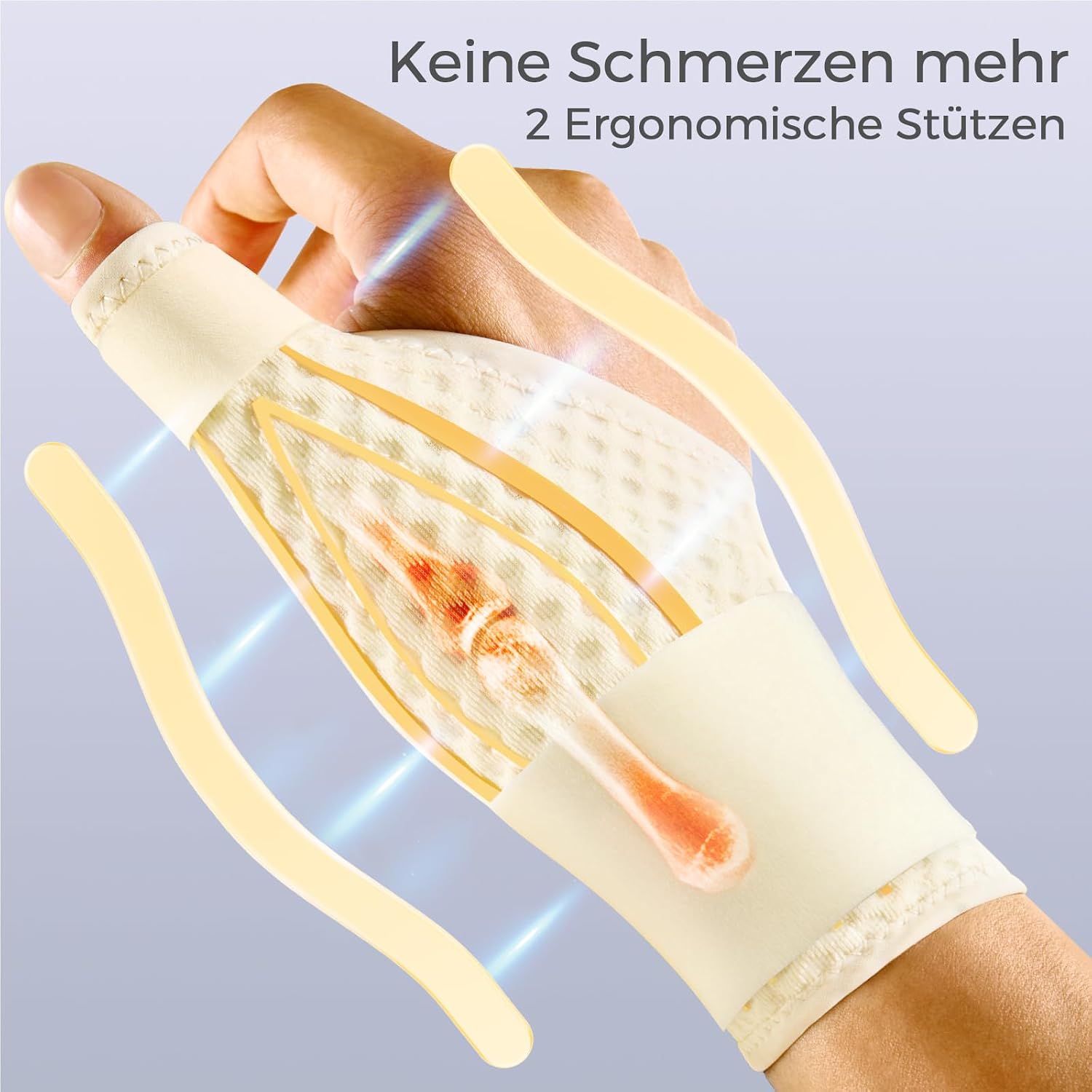Detalle 2 de FREETOO Stabil-Dünn Daumenbandage Links