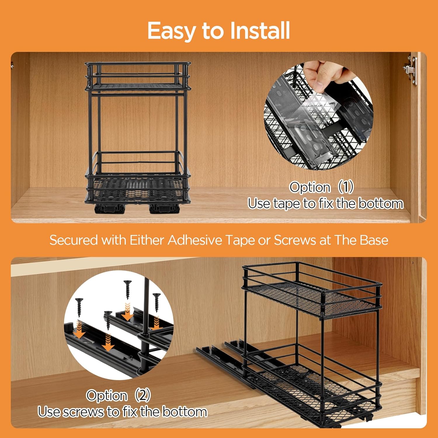 Thumbnail 6 de VINATO Organizador de Especias Deslizante 26x15x21,8