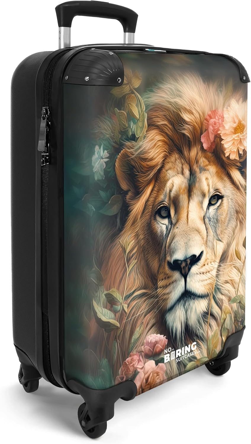 Detalle 2 de NoBoringSuitcases.com Leone Valigia 55x40x20 rosa antico