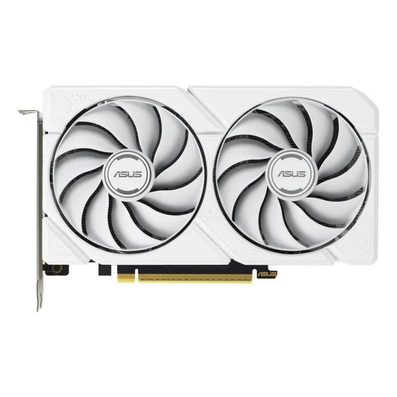 Thumbnail 3 de Asus Radeon RX 9060 XT DUAL WHITE 16GB GDDR6 PCIe 5.0 — potencia gráfica en un formato compacto