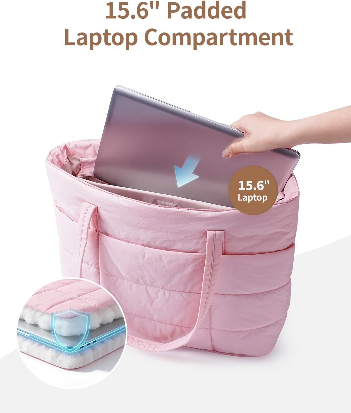 Thumbnail 6 de Narwey quilted tote bag 20 litre
