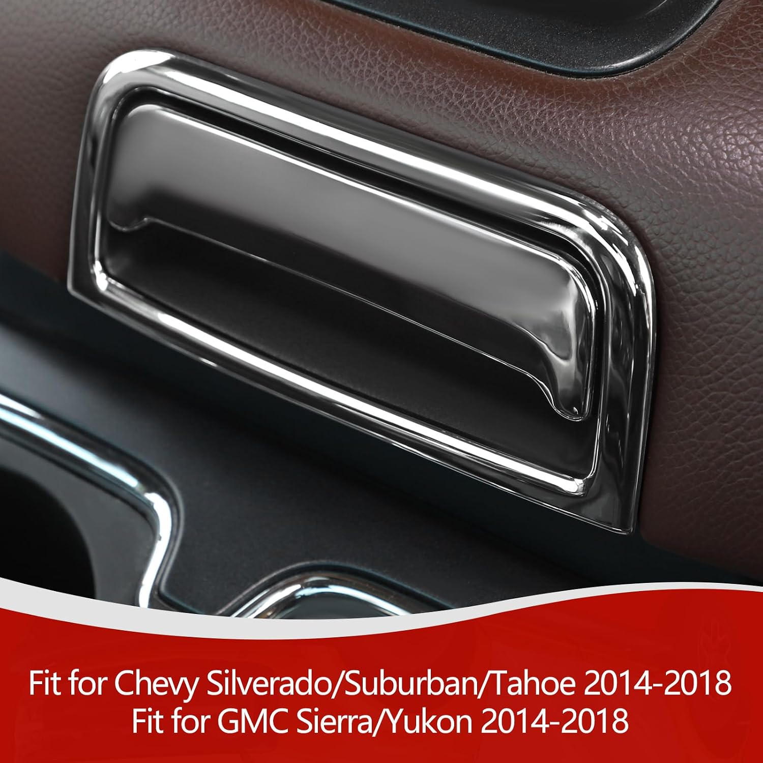 Detalle 2 de JOSHELA Armrest Lid Handle Trim Cover, ABS