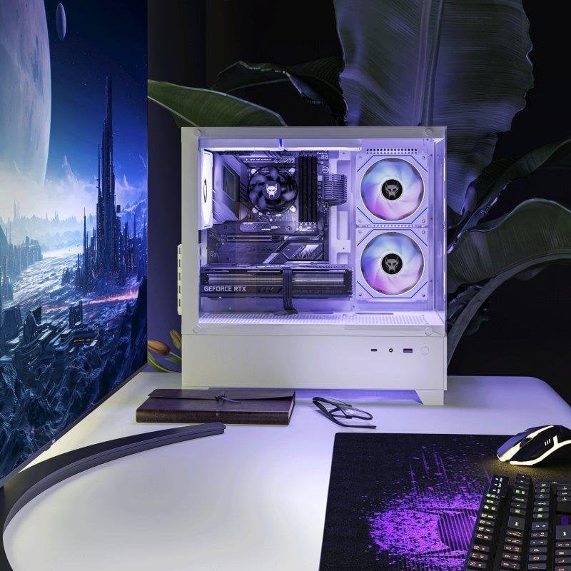 Detalle de Beastcom BEASTCOM Q5: PC de sobremesa con Ryzen 7 5700X, 32 GB y RTX 5060 Ti