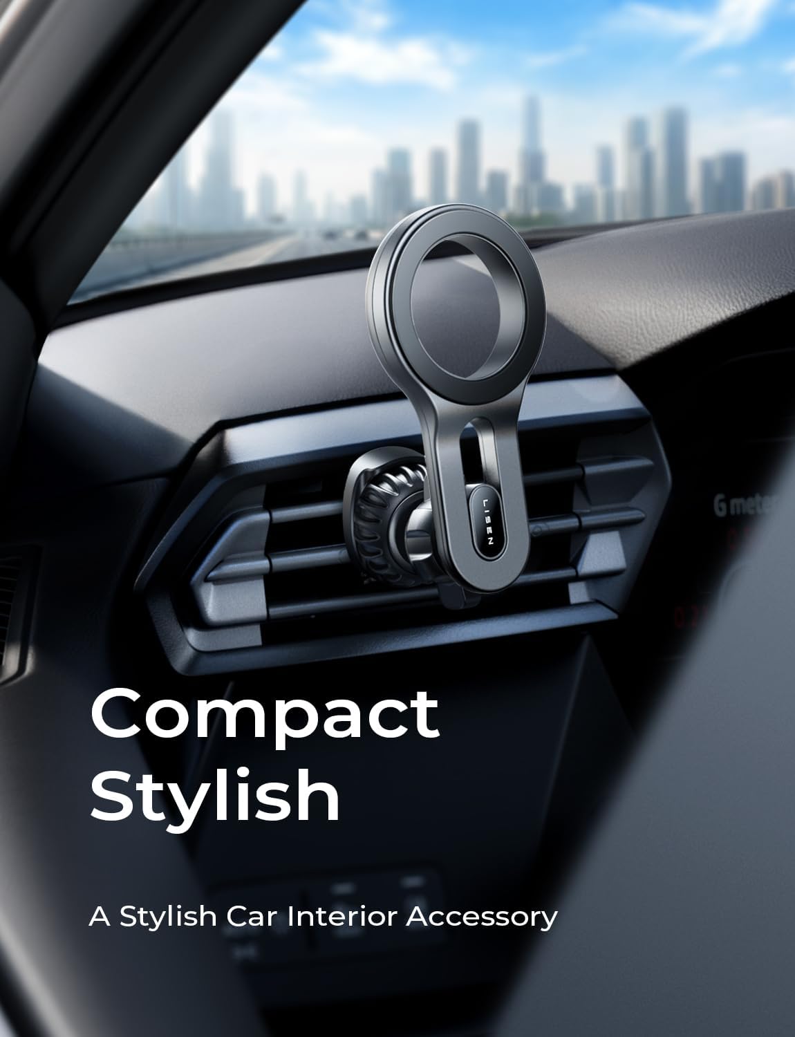 Thumbnail 5 de LISEN MagSafe Car Mount 2026 for iPhone