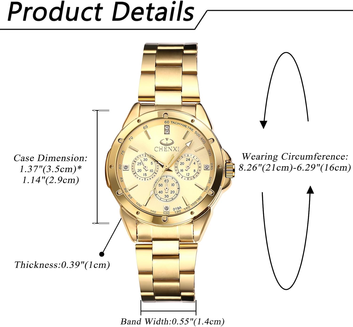 Detalle 2 de JewelryWe Paar Uhren: Leuchtendes Edelstahl-Duo mit Quarzwerk und 30 m Wasserdicht
