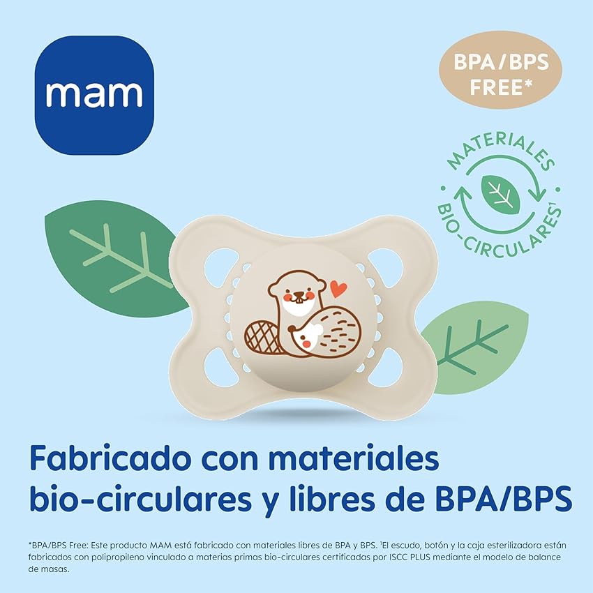 Thumbnail 4 de MAM Chupete Látex Recién Nacido 0-2 Meses 🌸 Pack de 2