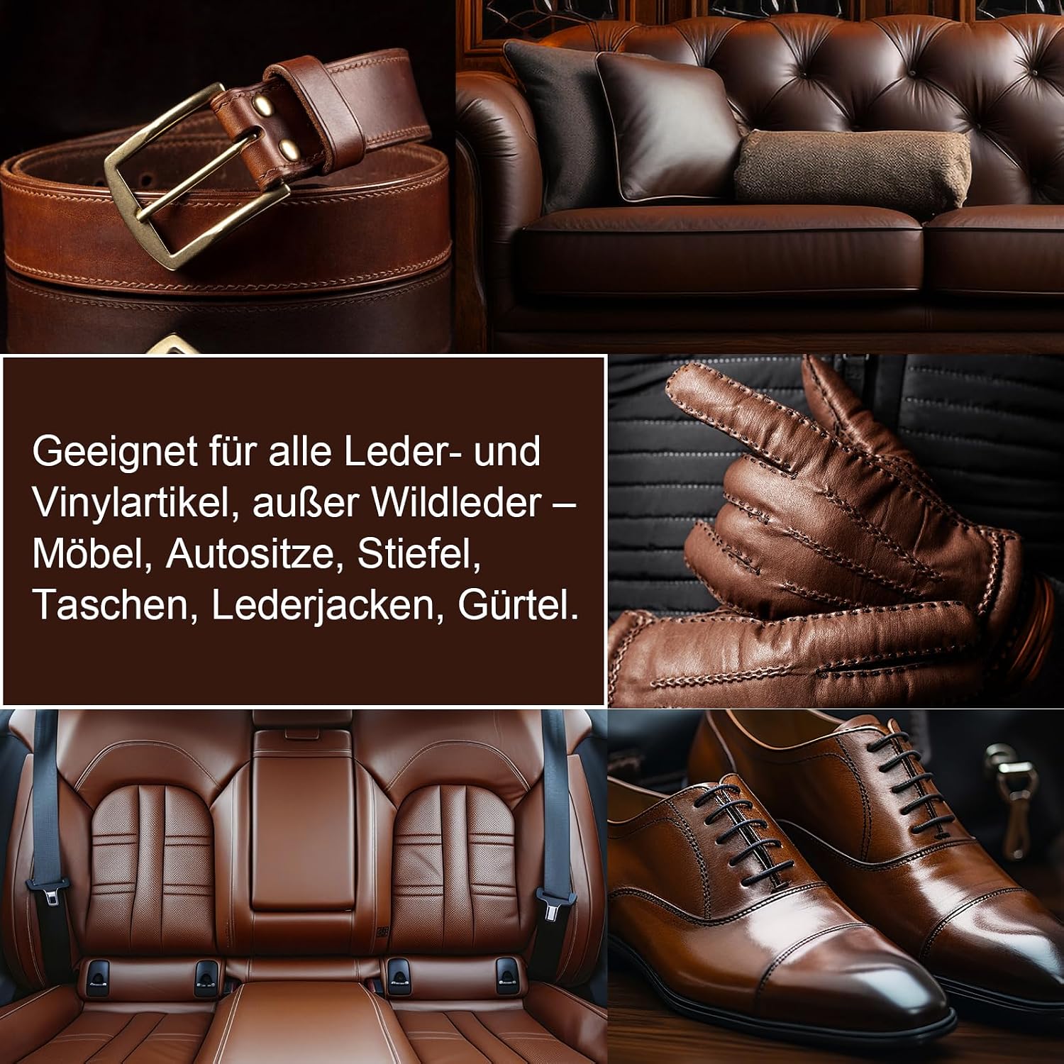 Thumbnail 1 de STARTSO WORLD Leder Repair Kit Grau – Farbanpassung & Pflege für Ledermöbel