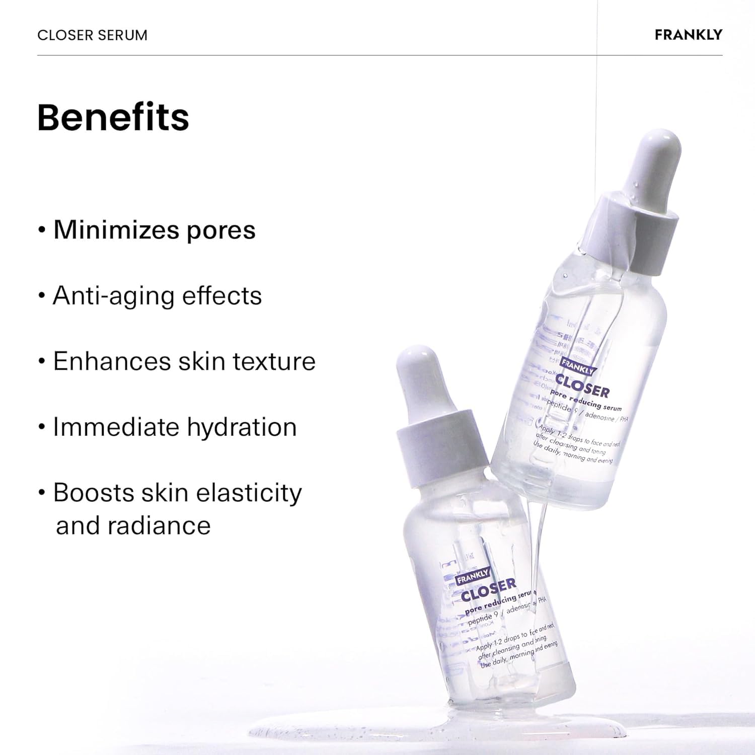 Thumbnail 4 de FRANKLY Closer Serum Pore Minimizer 1.01 fl oz
